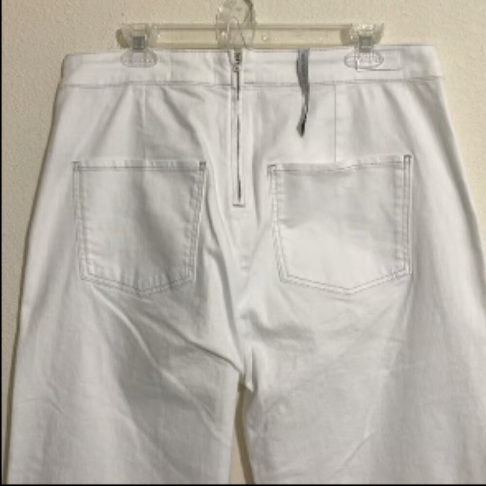 LOLA Jeans STEVIE-WHT Ultra-High Rise Flare Denim Jeans Women's Size 34 - Picture 2 of 8